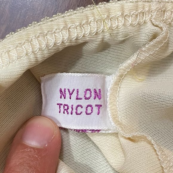 VTG 50s/60s Cream Half Slip - Picture 8 of 8